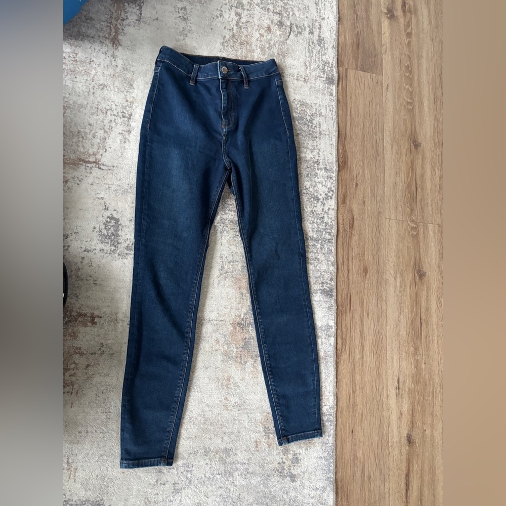 River Island Dark Blue Skinny Jeans